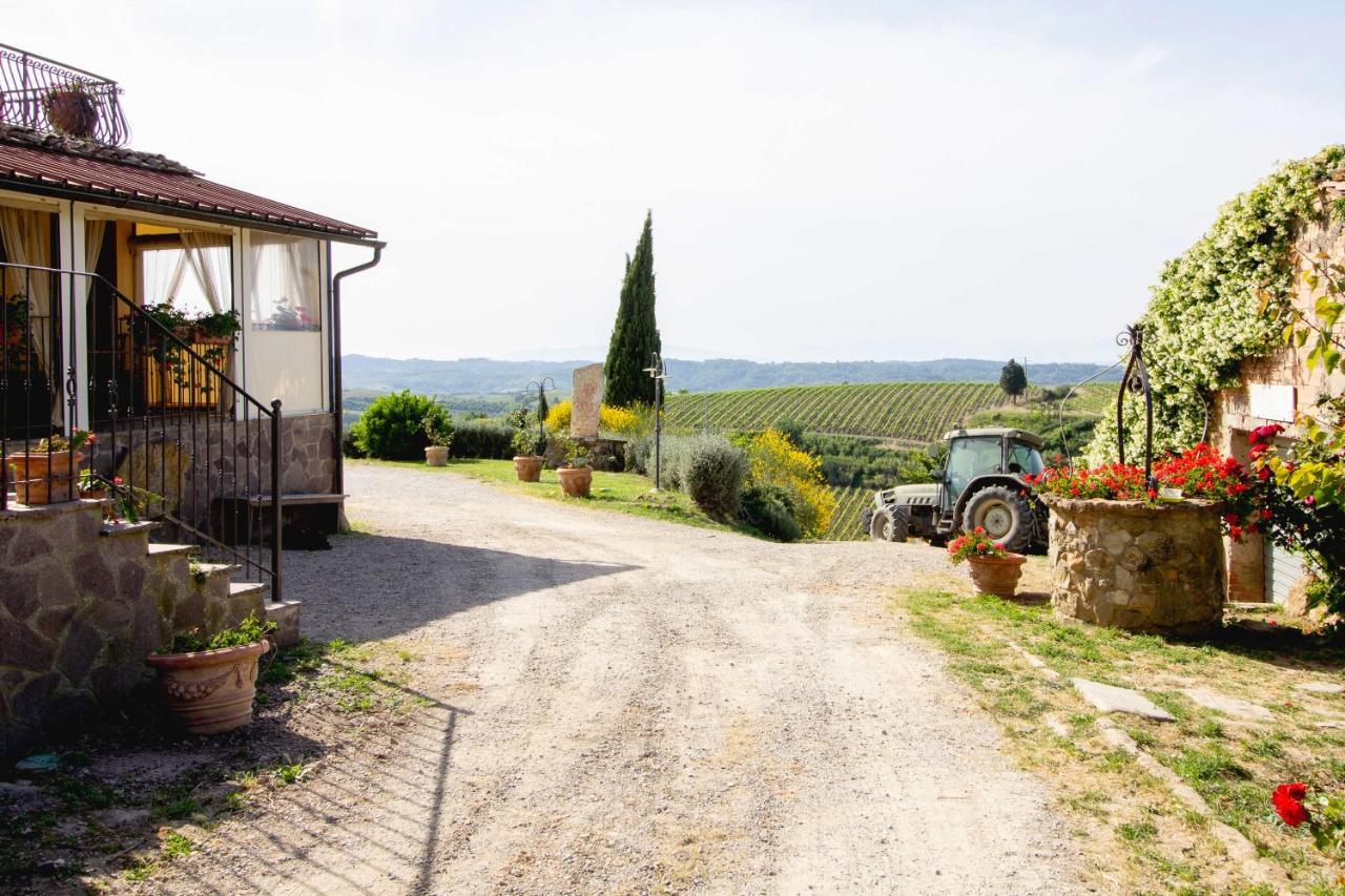 Agriturismo Poggio Pistolese Montaione Luaran gambar