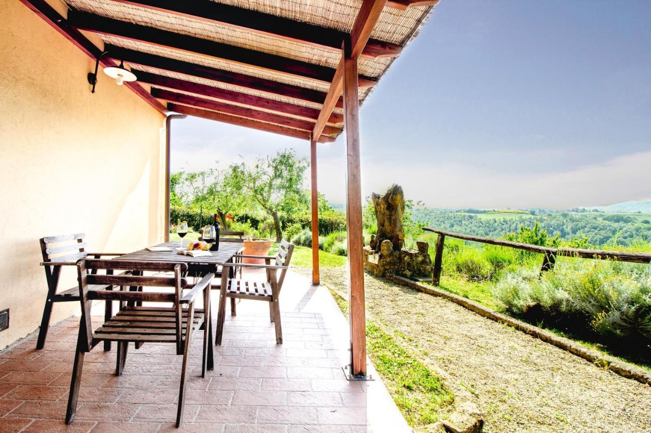 Agriturismo Poggio Pistolese Montaione Luaran gambar