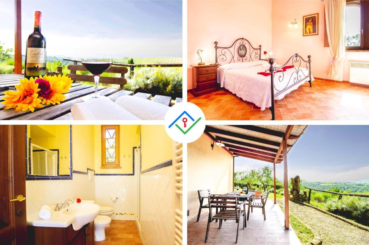 Agriturismo Poggio Pistolese Montaione Luaran gambar
