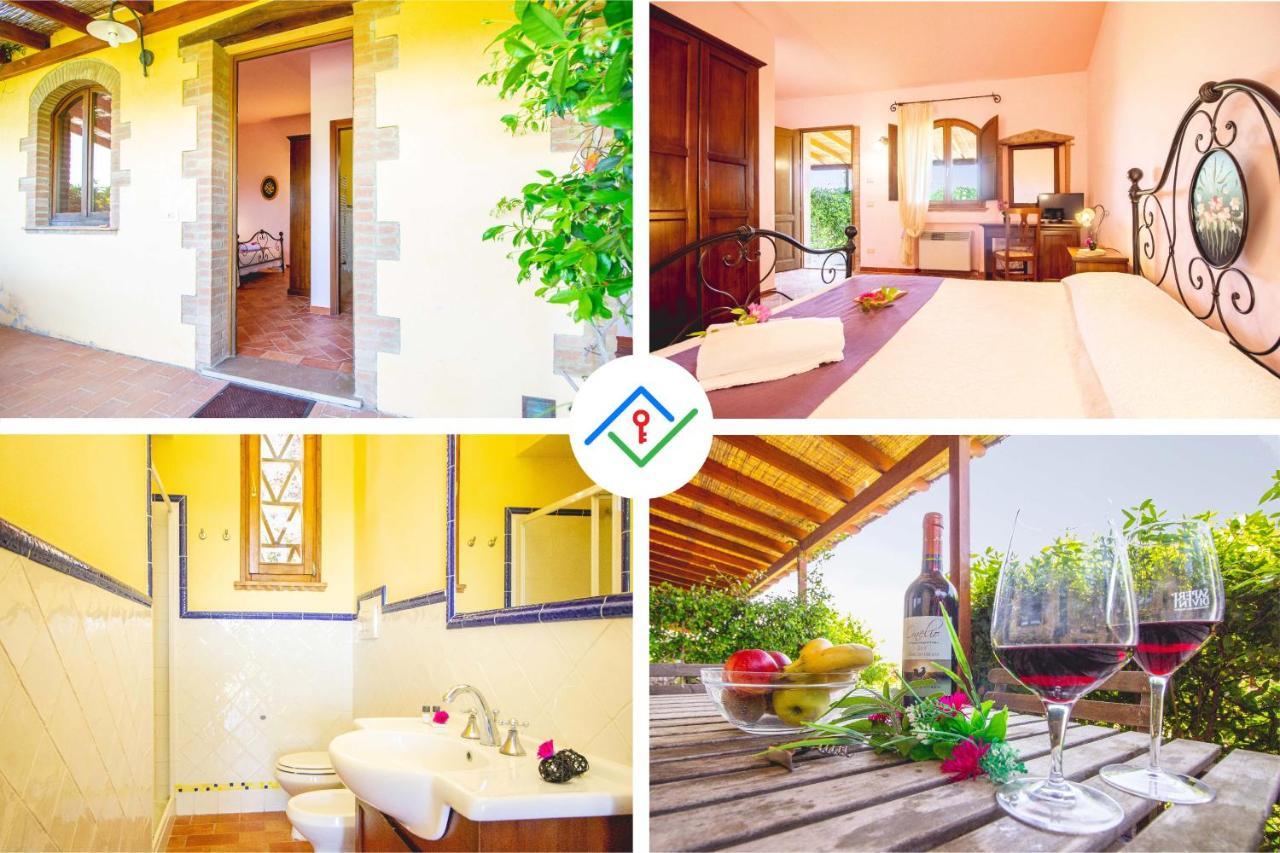 Agriturismo Poggio Pistolese Montaione Luaran gambar